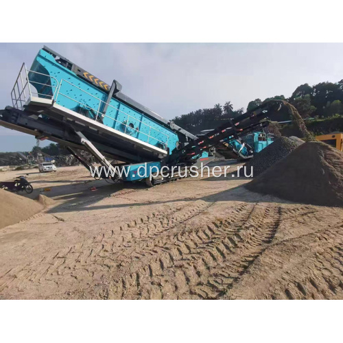 Гусеничная мобильная дробильная установка